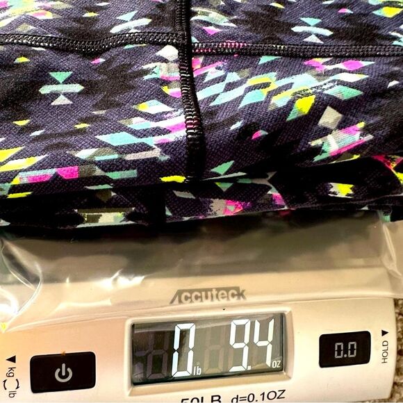 Victoria's Secret VSX Women’s Leggings Brilliant Blue Pink Yellow Design SZ S - Picture 10 of 10